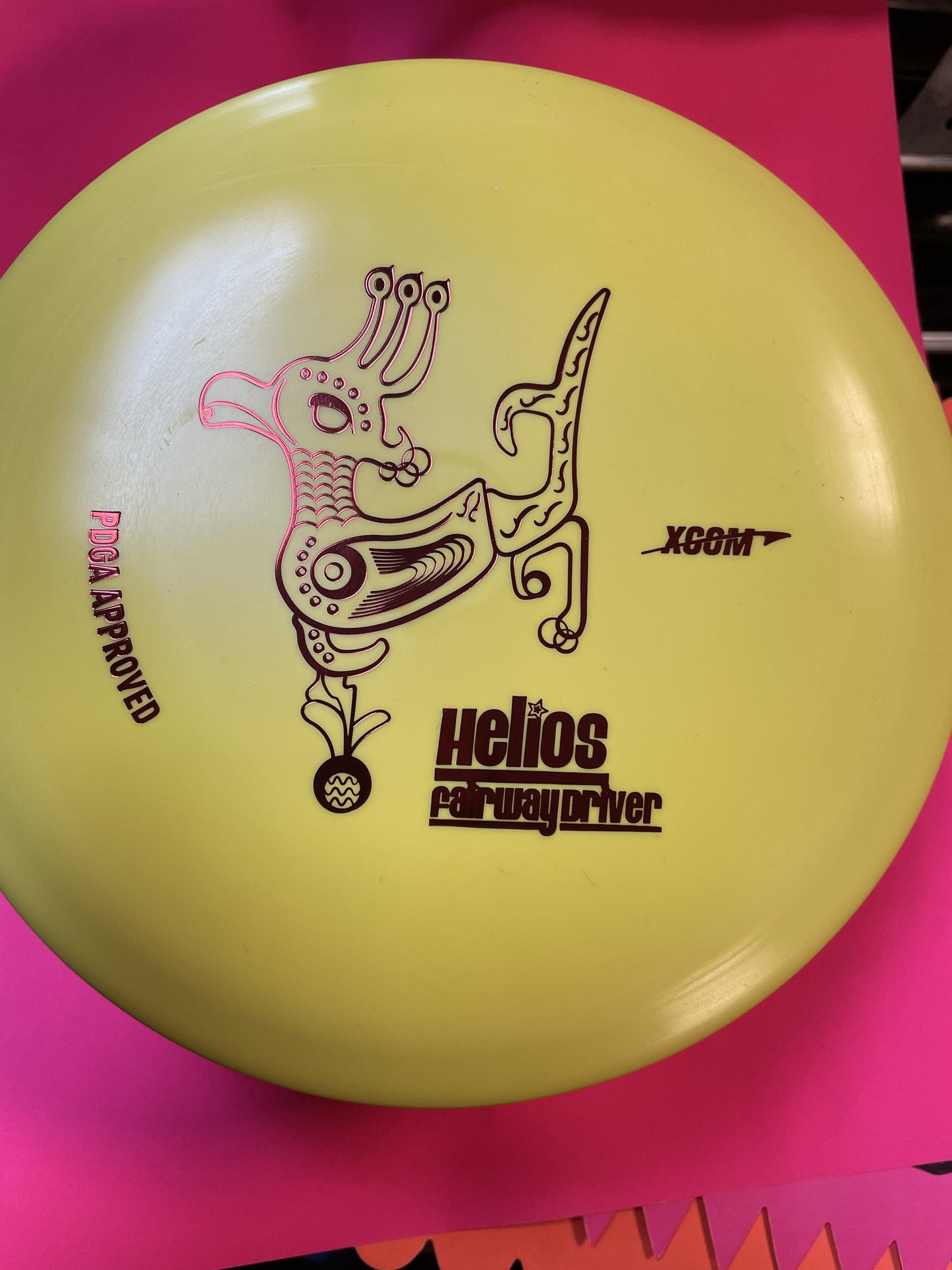 Helios (XCom - XCom Basic, Yellow - 150 - 159g) Infinite Disc