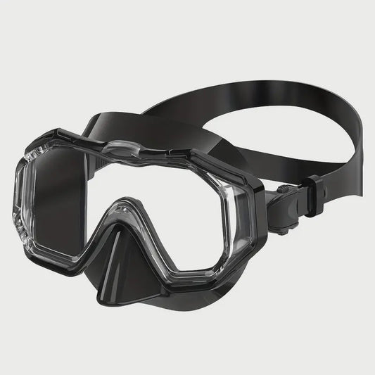 1pc Adjustable Snorkeling Mask, Wide View Large Frame Swimming Goggles TEMU