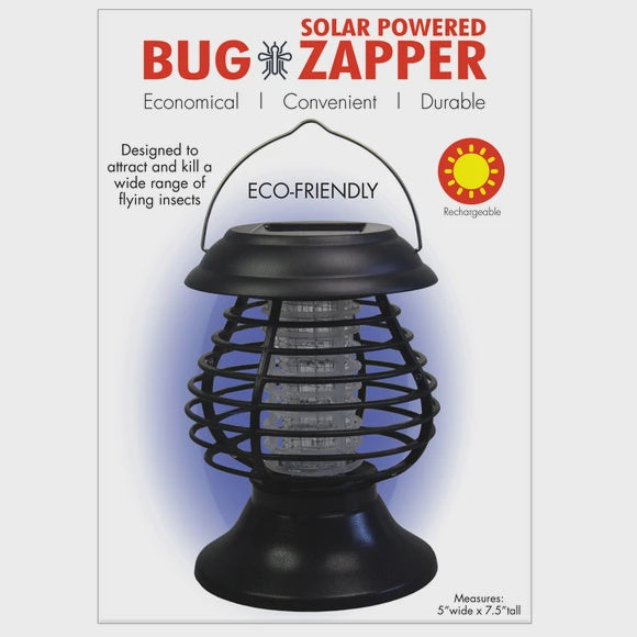 Solar-Powered Light & Insect Zapper Kole Imports